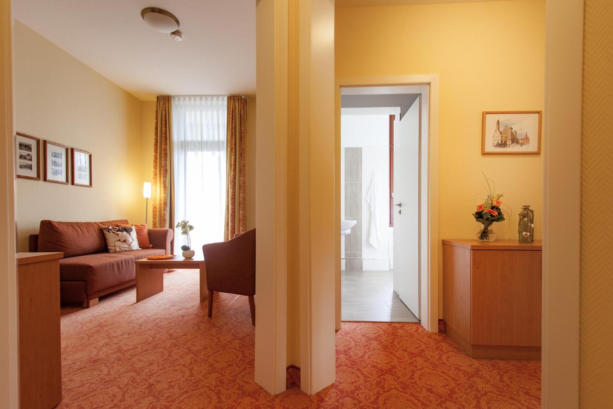 Vitalhotel Am Stadtpark Superior バート・ハルツブルク エクステリア 写真