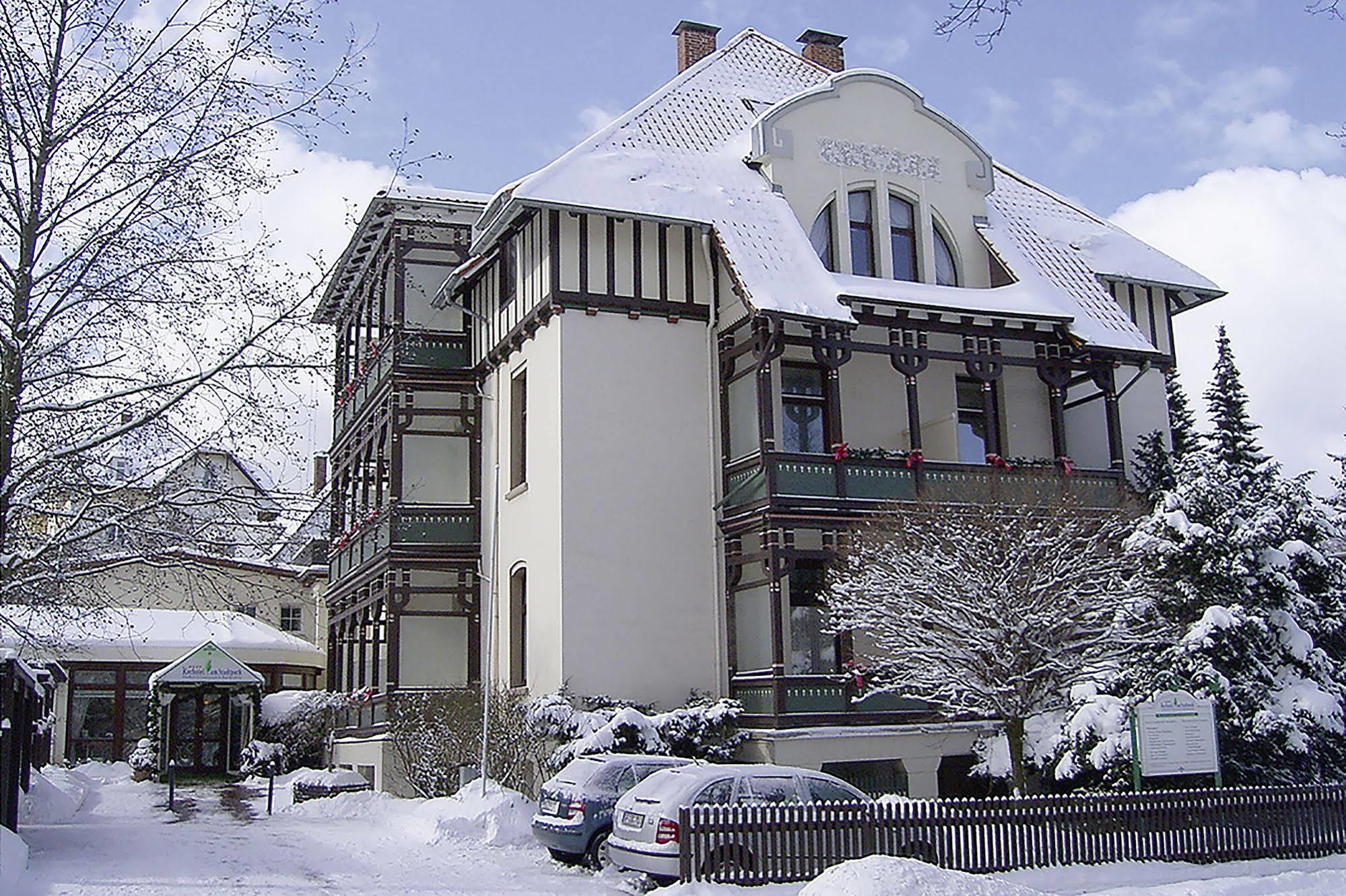 Vitalhotel Am Stadtpark Superior バート・ハルツブルク エクステリア 写真